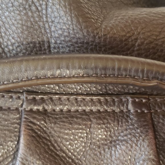 EUC MARC BY MARC JACOBS CLASSIC Q BROWN LEATHER FLAP SATCHEL CROSSBODY - Picture 10 of 12